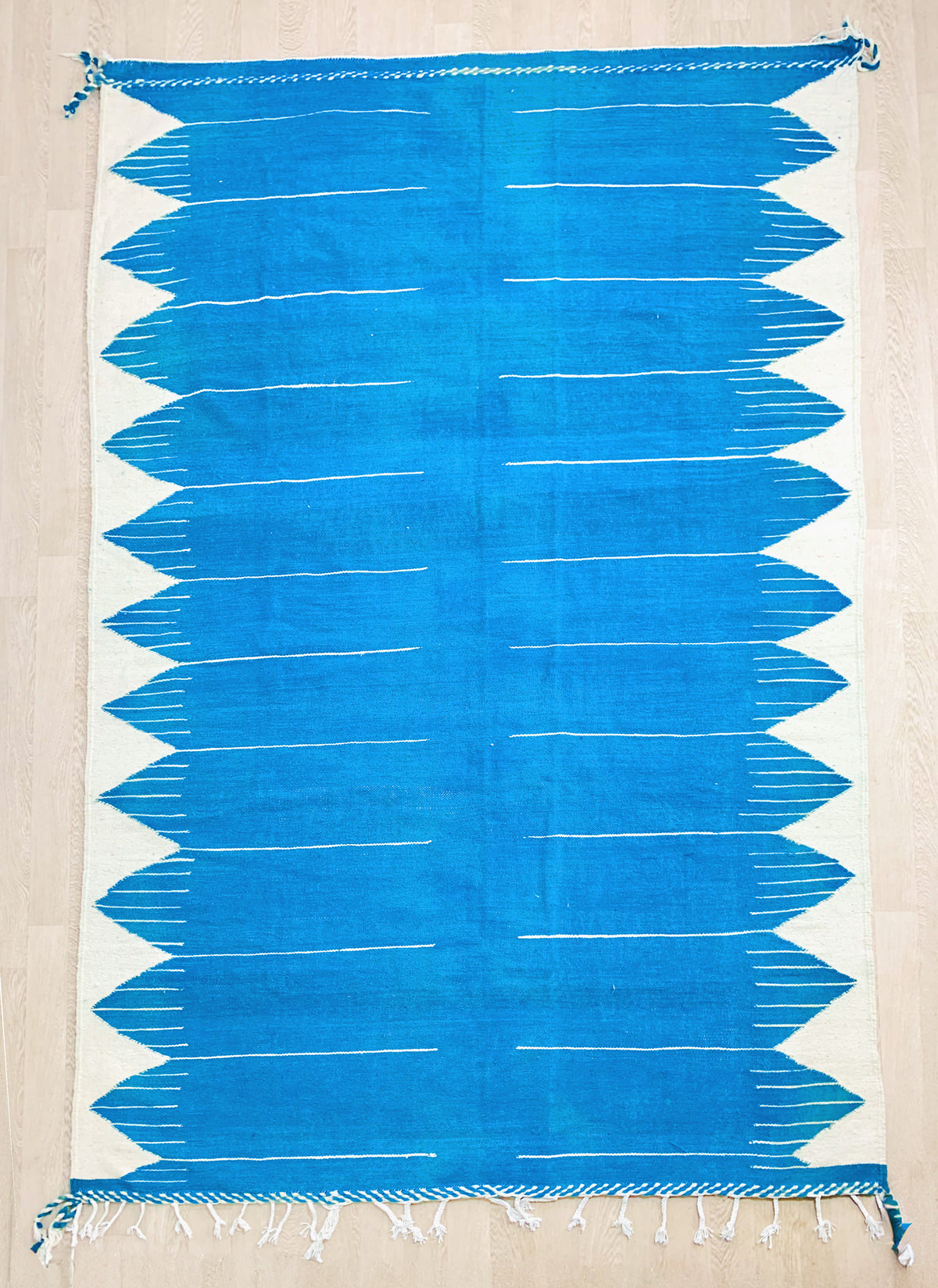 Moroccan Berber Rug, Flatweave Blue rug